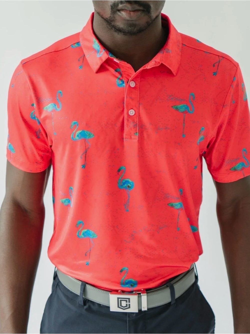 Yatta Golf Just Beachy Polo Size Large